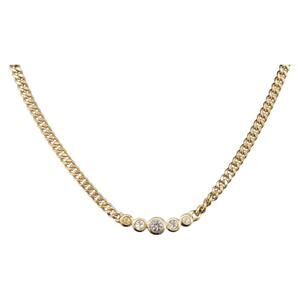 Dior Necklace Metal Gold Tone